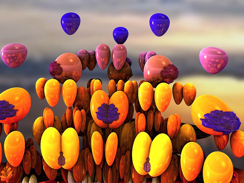 digital digitale art kunst Artificial Intelligence ai Kunstmatige intelligentie hdr fantasie 3d kunstwerk fractal fractals chaos modern design collectie abstract